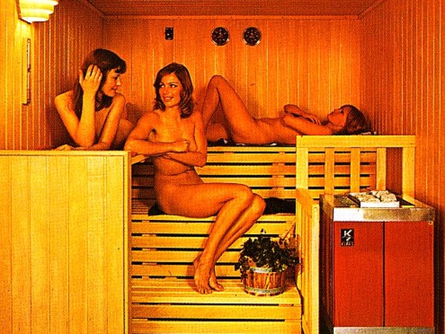 Die eigene Sauna im Haus.
