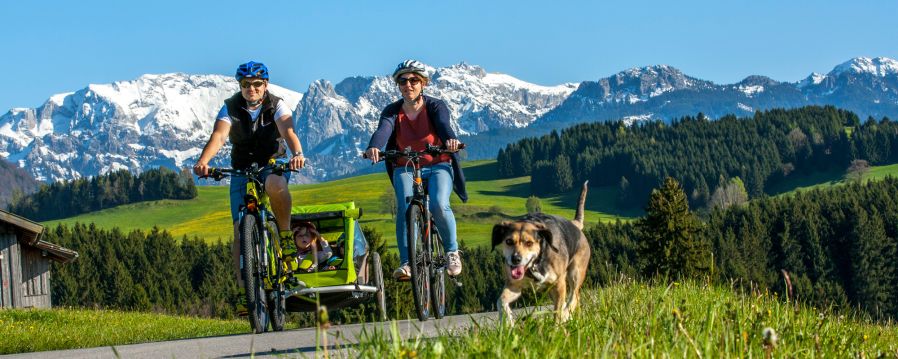 Fahrradtour Familie Ostallgäu