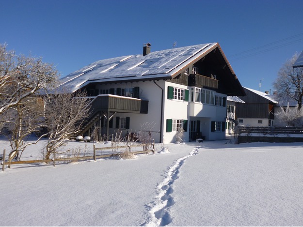 Haus Luise im Winter